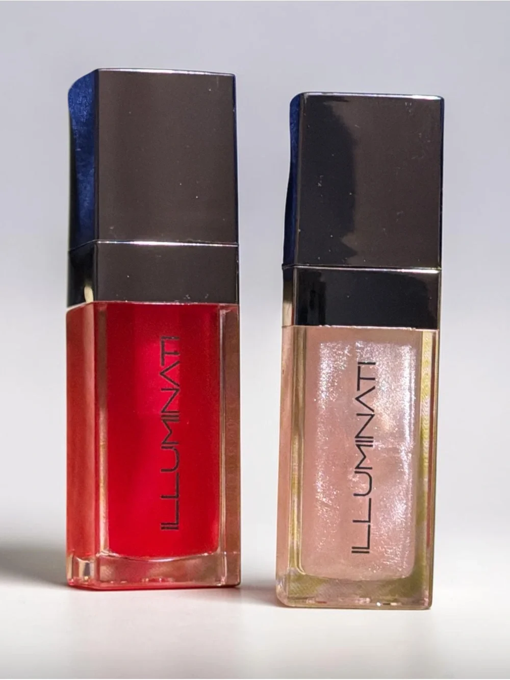 Illuminati Glowing Lip Oil — Hydrating Ultra-Shine in Shade Crush & Fig Set